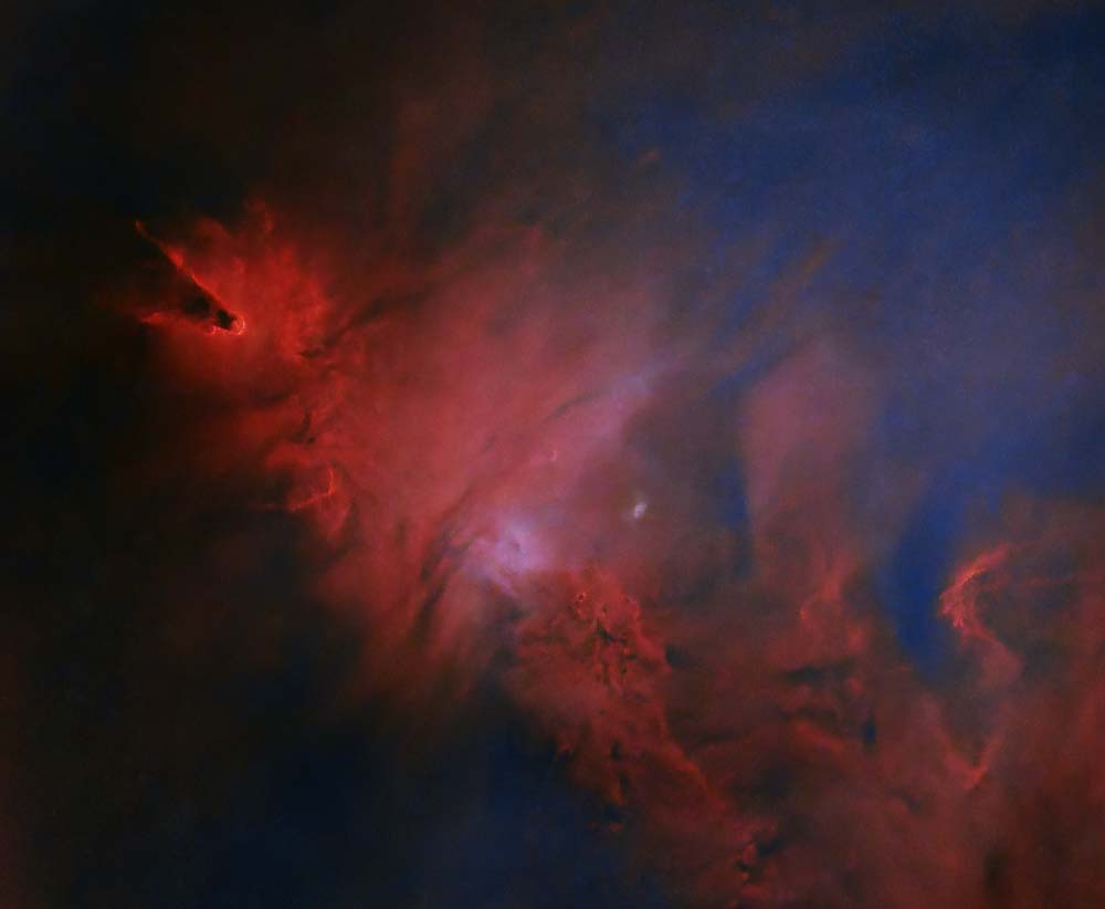 Cone Nebula work file layer starless