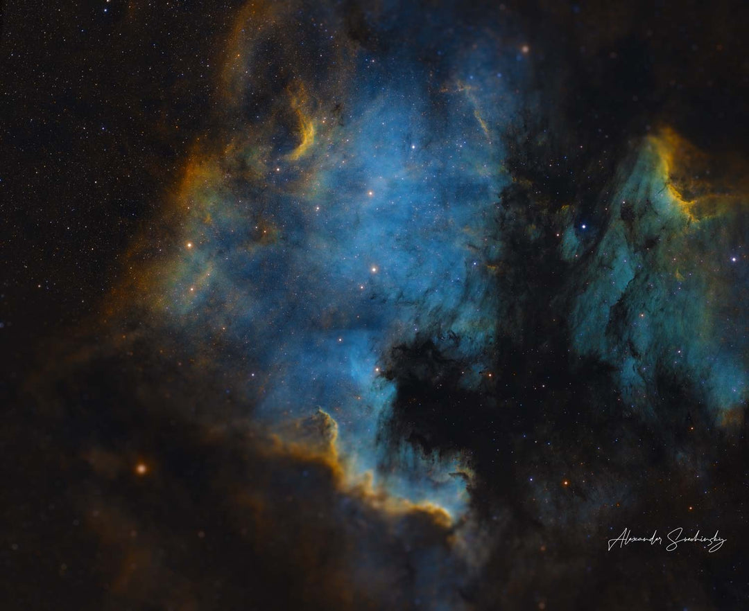 Alternative version of the North America Nebula from 2022